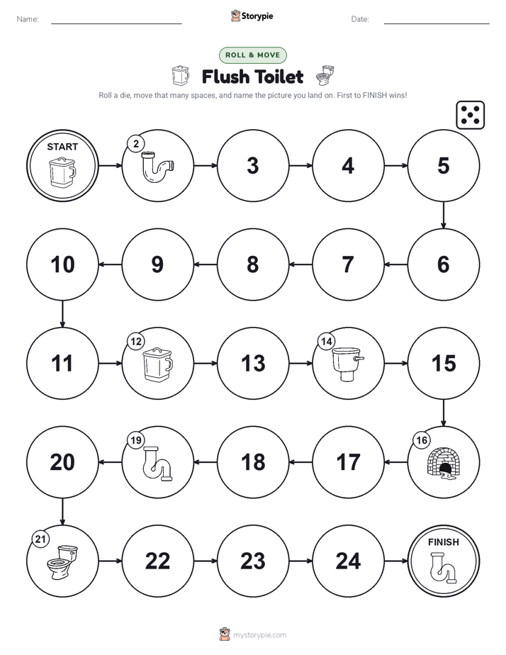 Roll & Move Game
