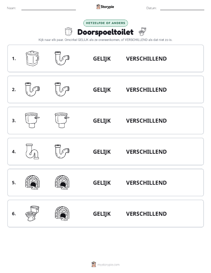 Zelfde of Verschillend