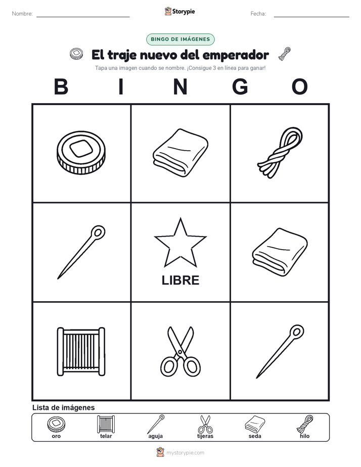 Bingo de Imágenes