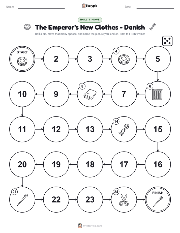 Roll & Move Game