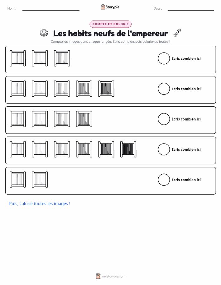 Compter & Colorier