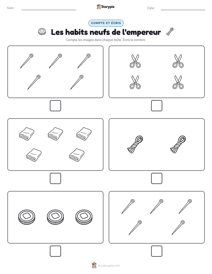 Compter & Écrire