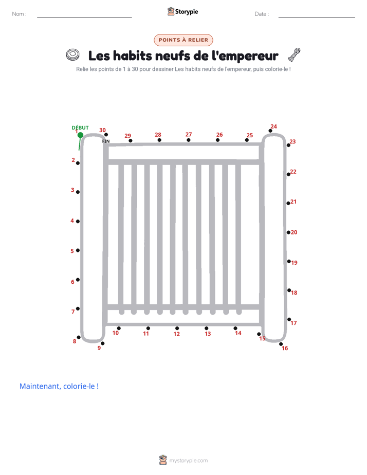 Relie les points