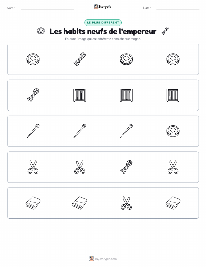 Celui qui ne correspond pas