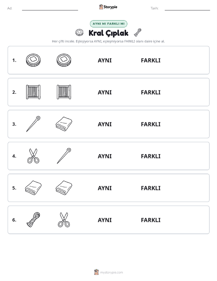 Aynı mı Farklı mı