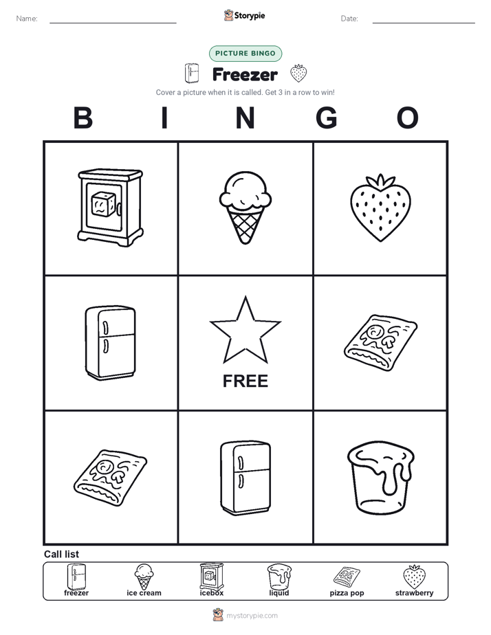 Picture Bingo