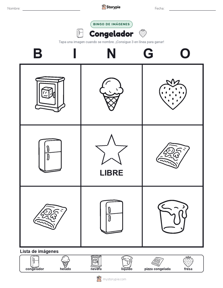 Bingo de Imágenes