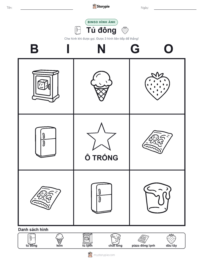Bingo Hình Ảnh
