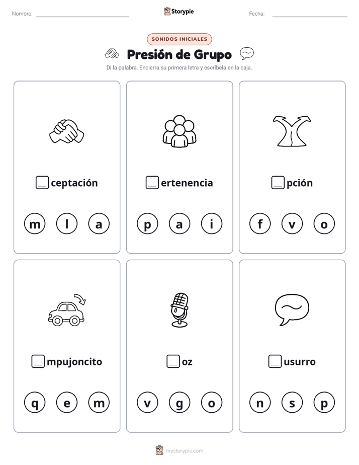 Sonidos Iniciales