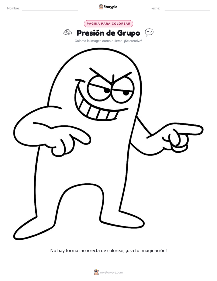 Página para Colorear