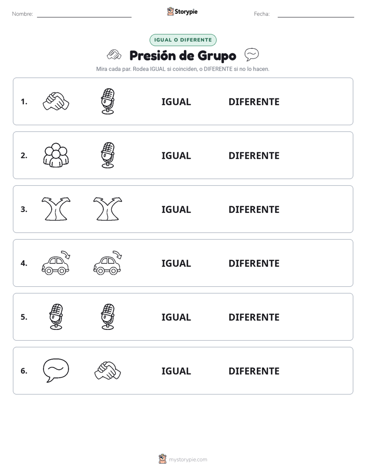Igual o Diferente