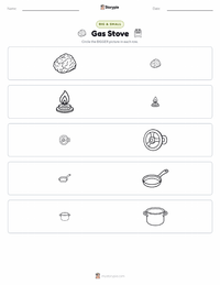 Gas Stove printable worksheet preview