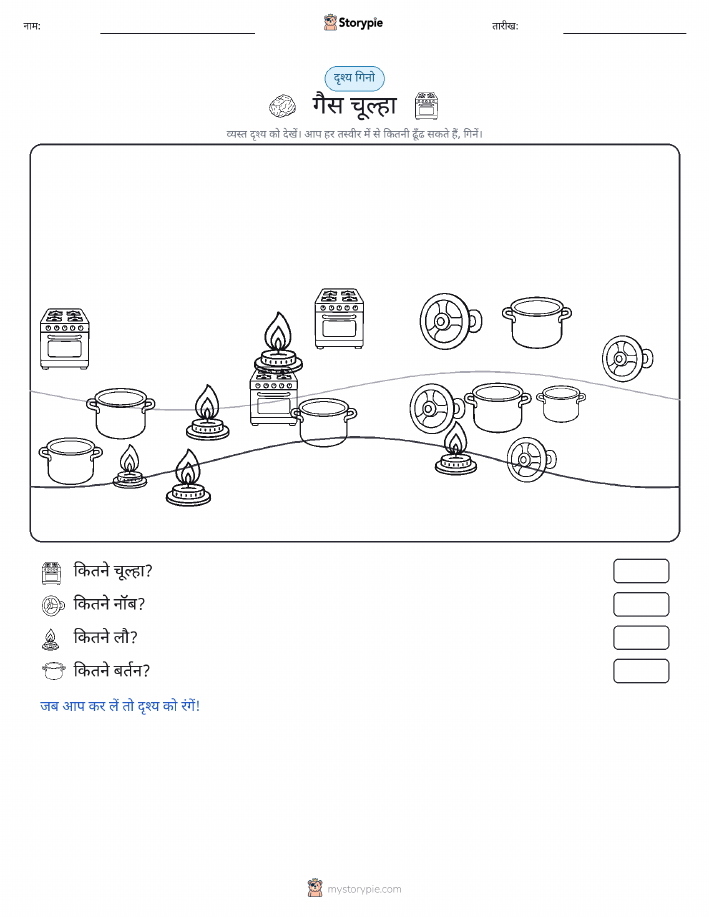 गिनती दृश्य