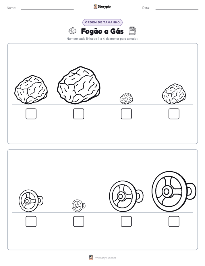 Ordem de Tamanho