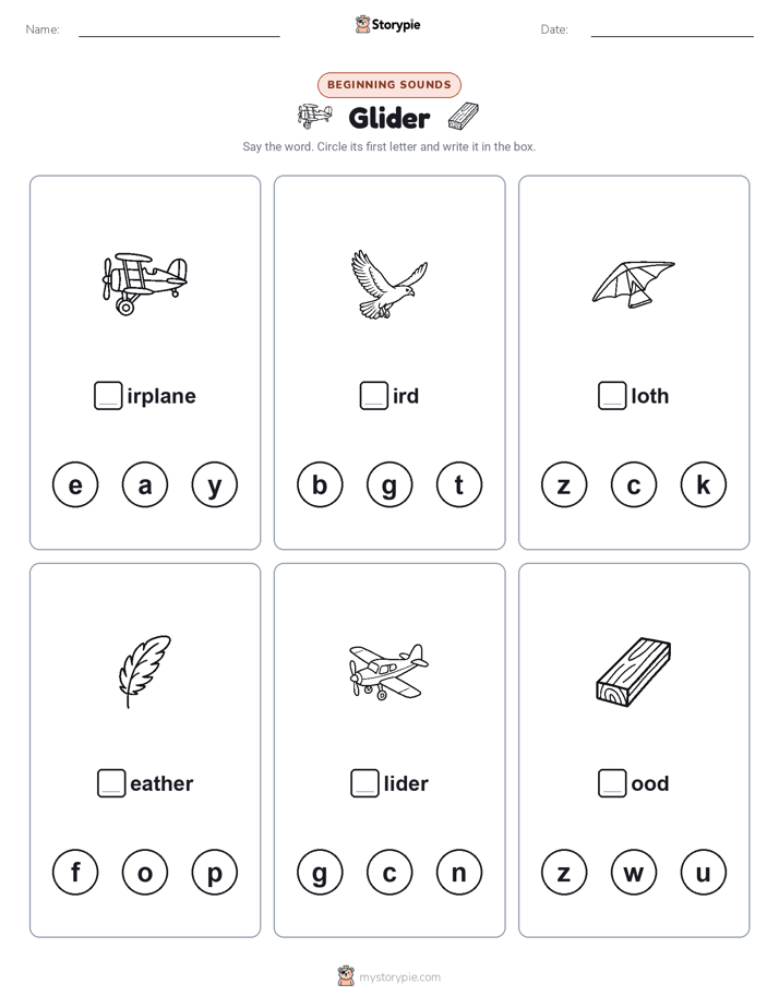 Beginning Sounds