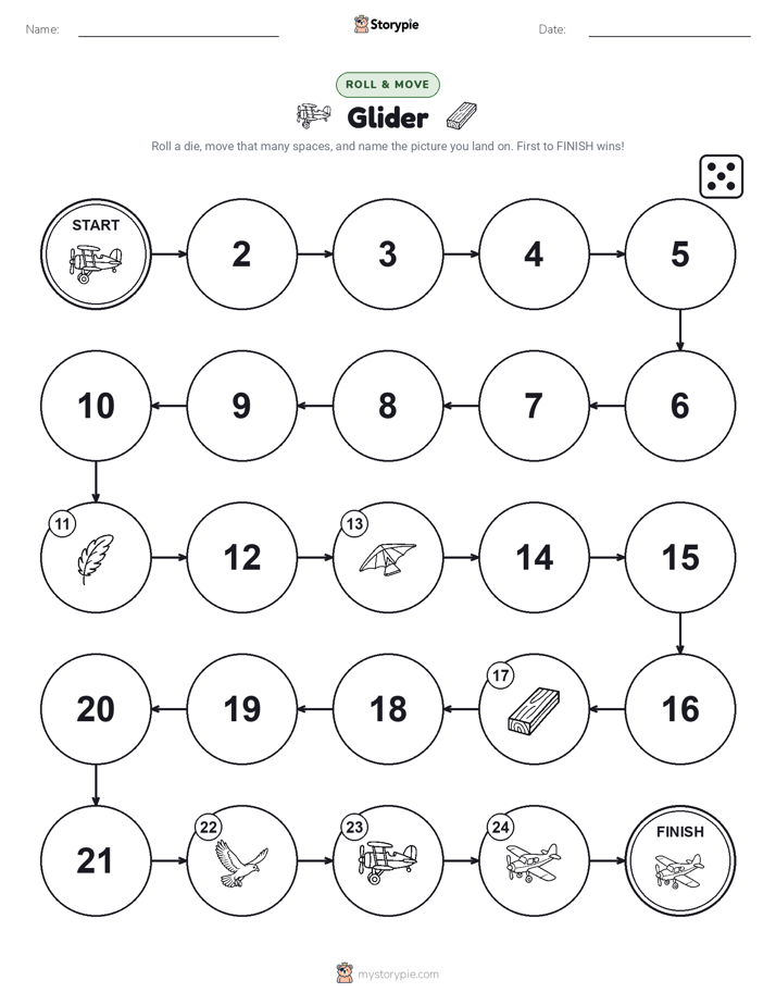 Roll & Move Game