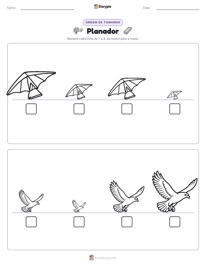 Ordem de Tamanho