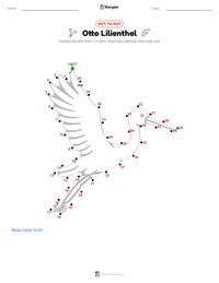 Otto Lilienthal printable worksheet preview