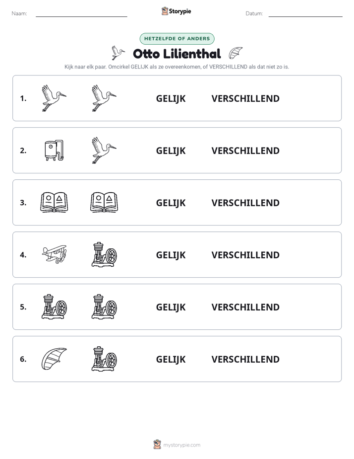 Zelfde of Verschillend