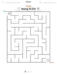 Xem trước tài liệu in sẵn Hoàng tử Ếch - Đức