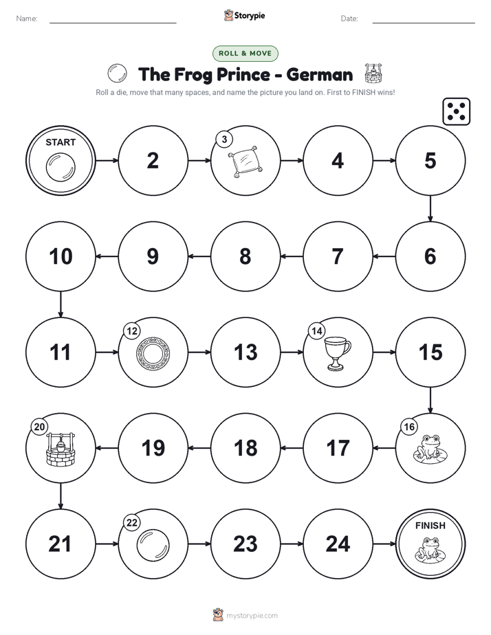 Roll & Move Game