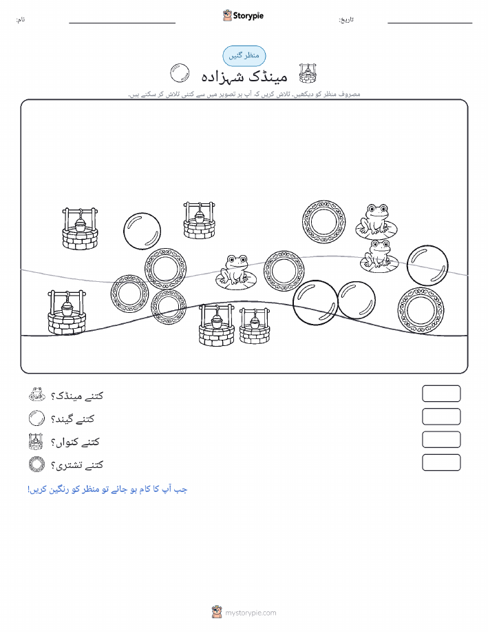 گنتی کا منظر