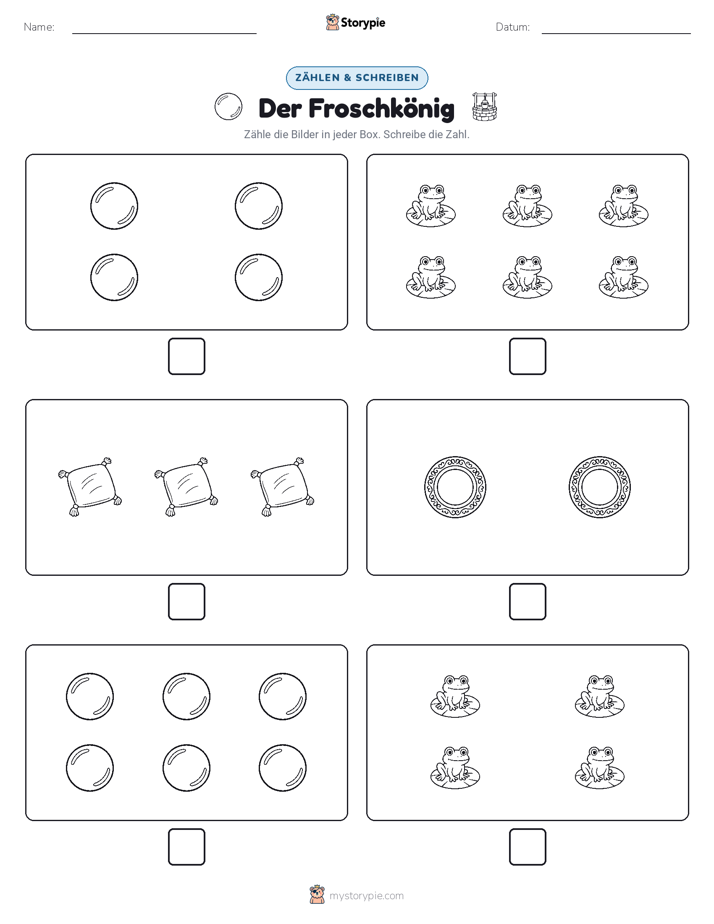 Zählen & Schreiben