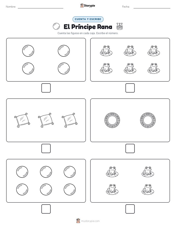 Cuenta y Escribe