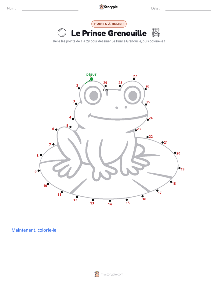 Relie les points