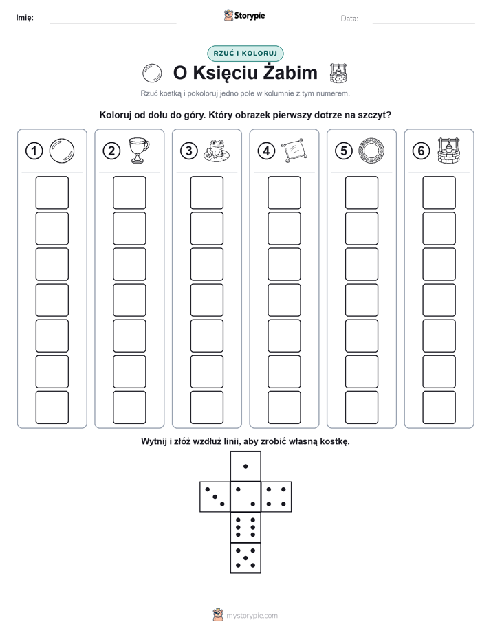 Rzuć i koloruj