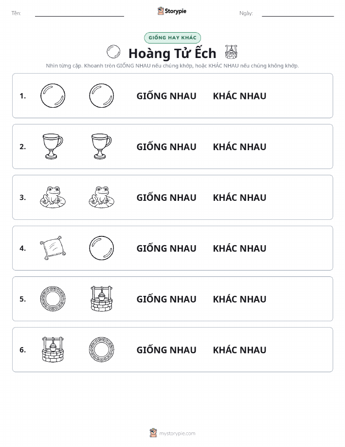 Giống Hay Khác