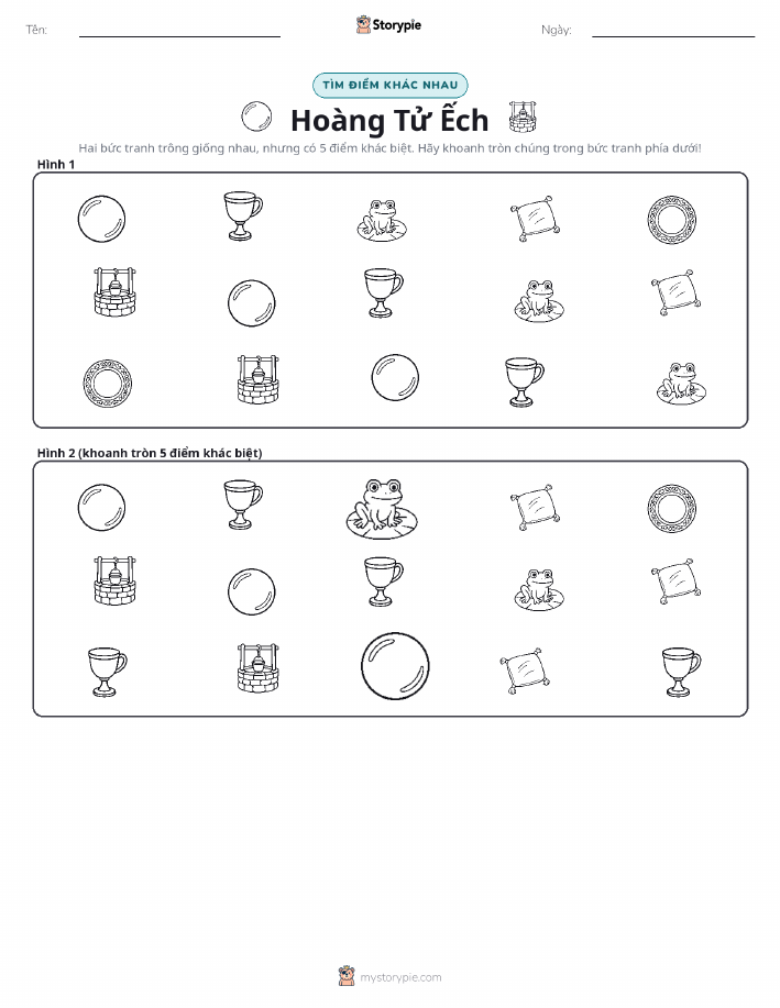 Tìm Sự Khác Biệt