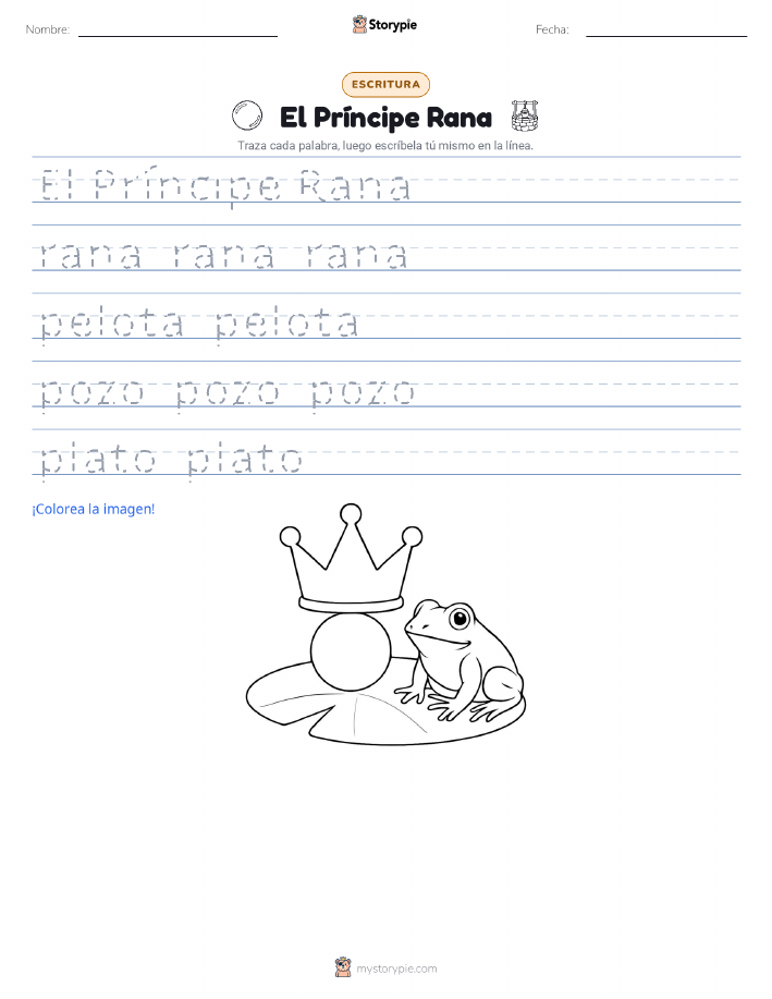 Práctica de Escritura