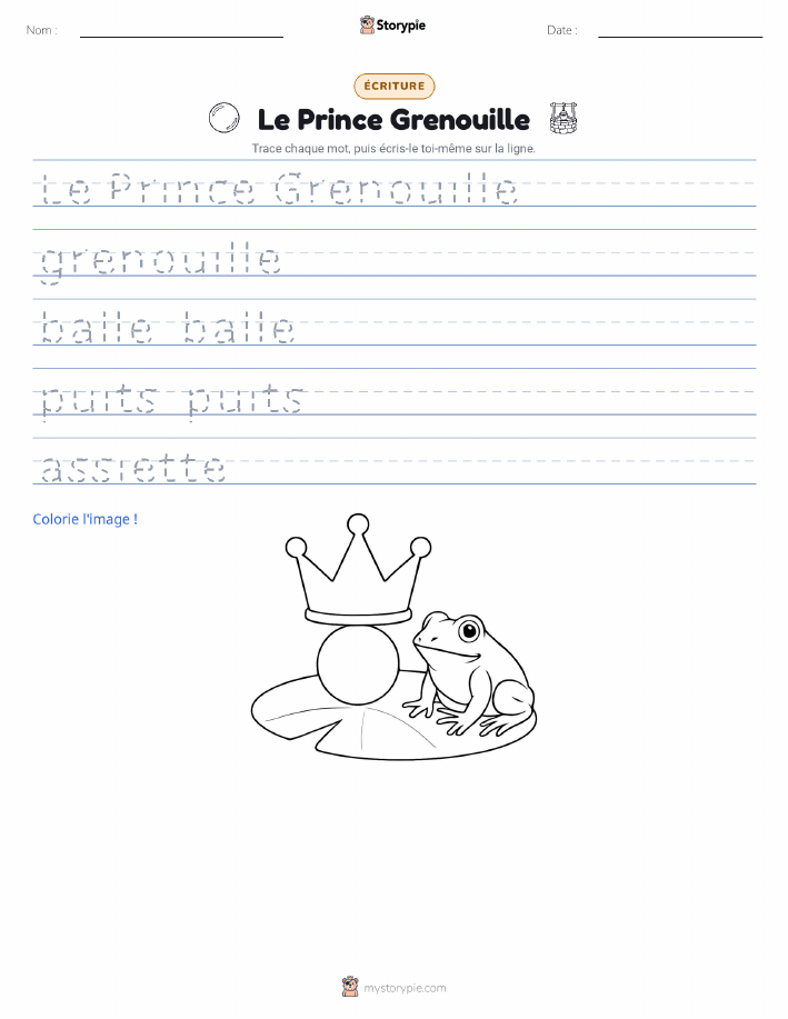 Pratique d'écriture