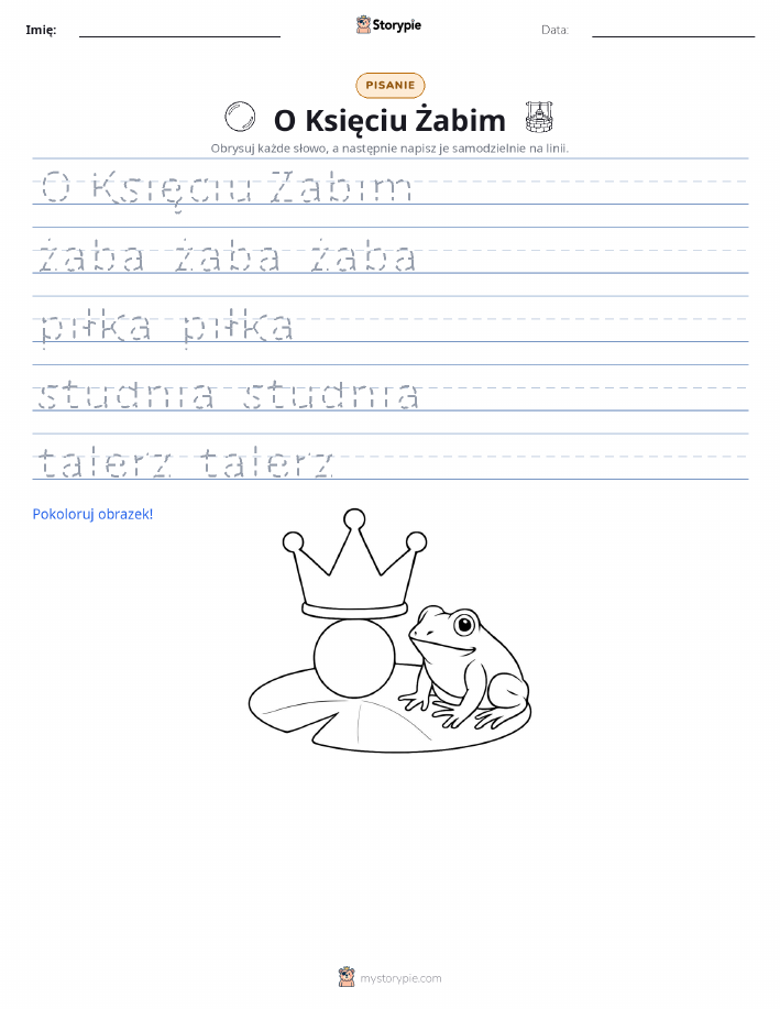 Ćwiczenie Pisania