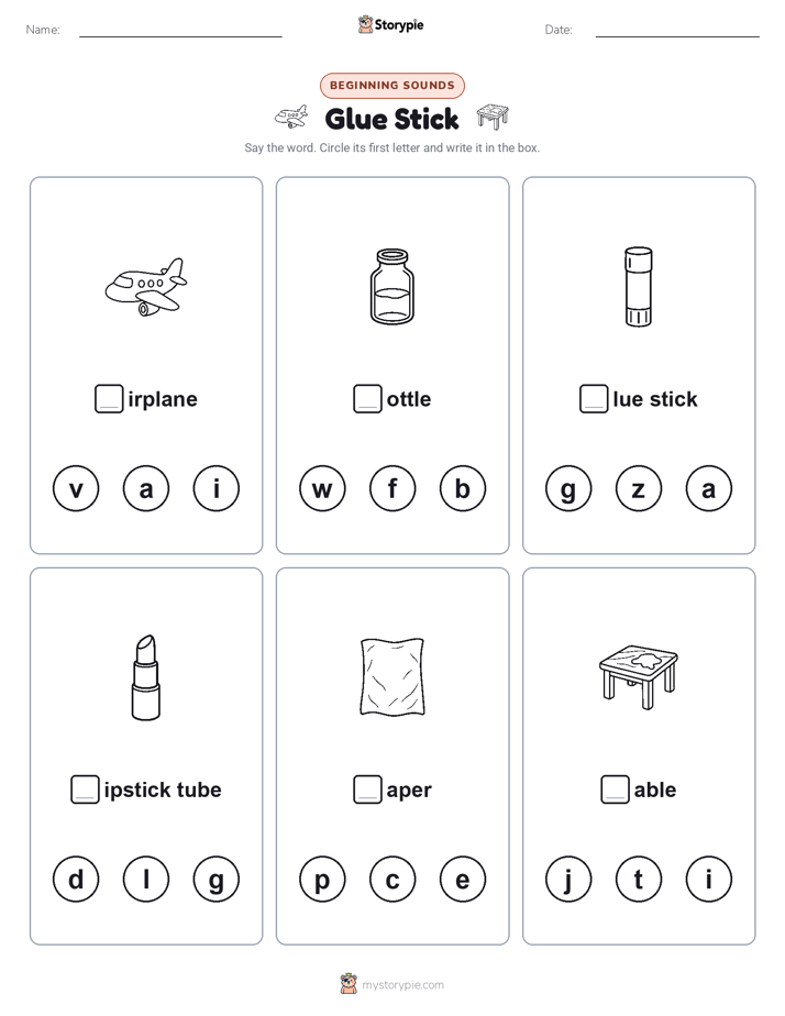 Beginning Sounds