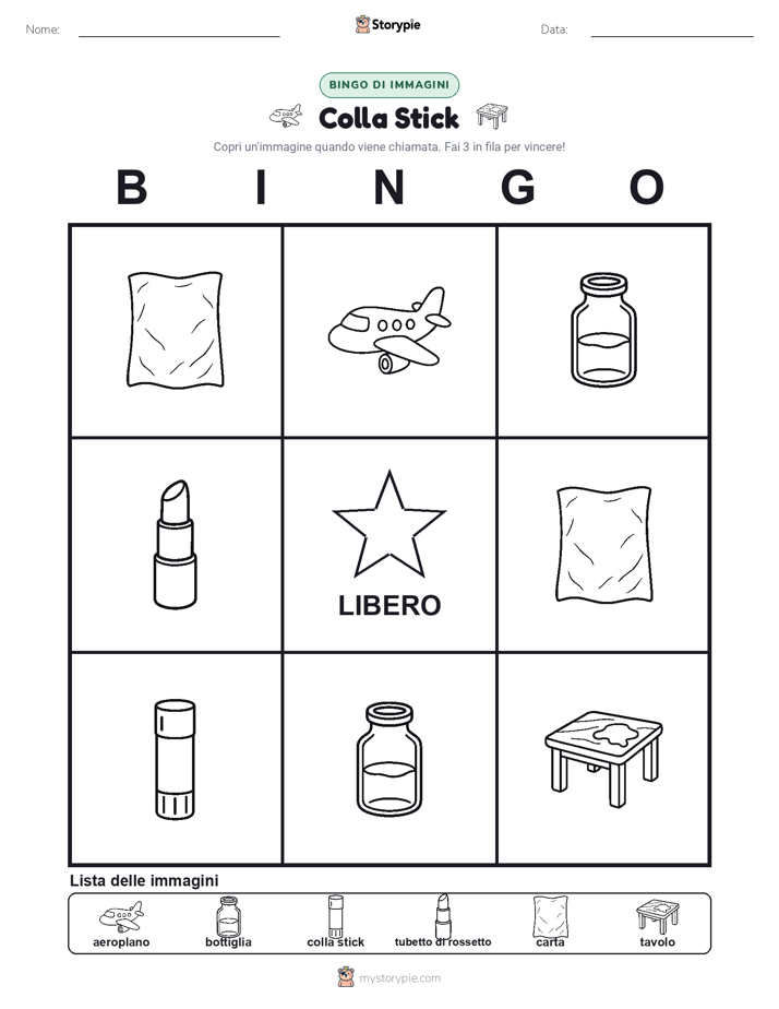 Bingo delle Immagini