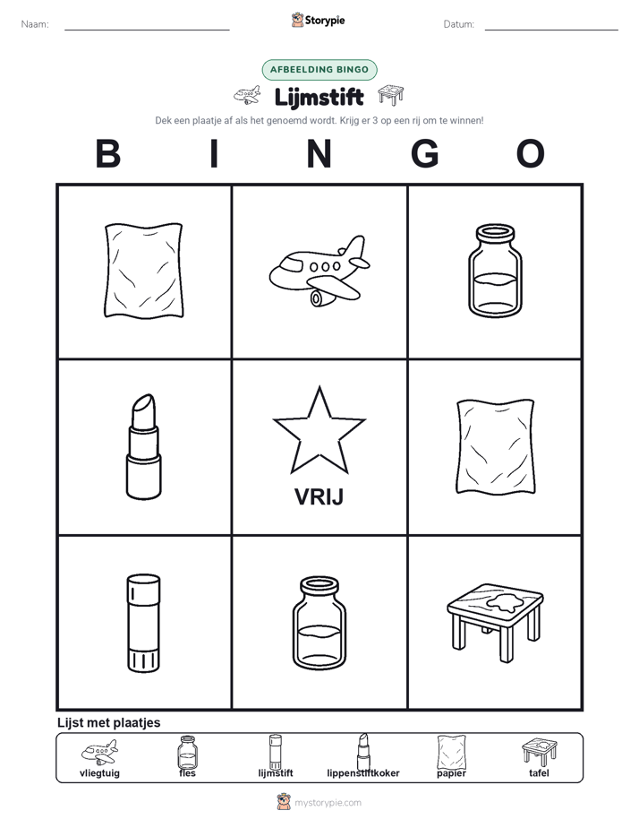 Afbeelding Bingo