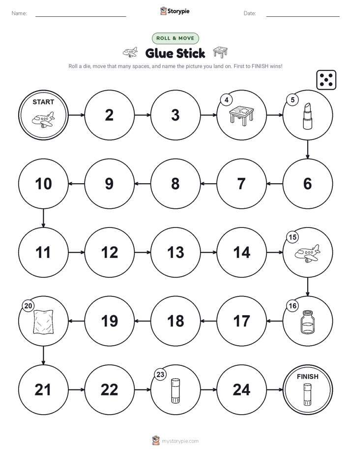 Roll & Move Game