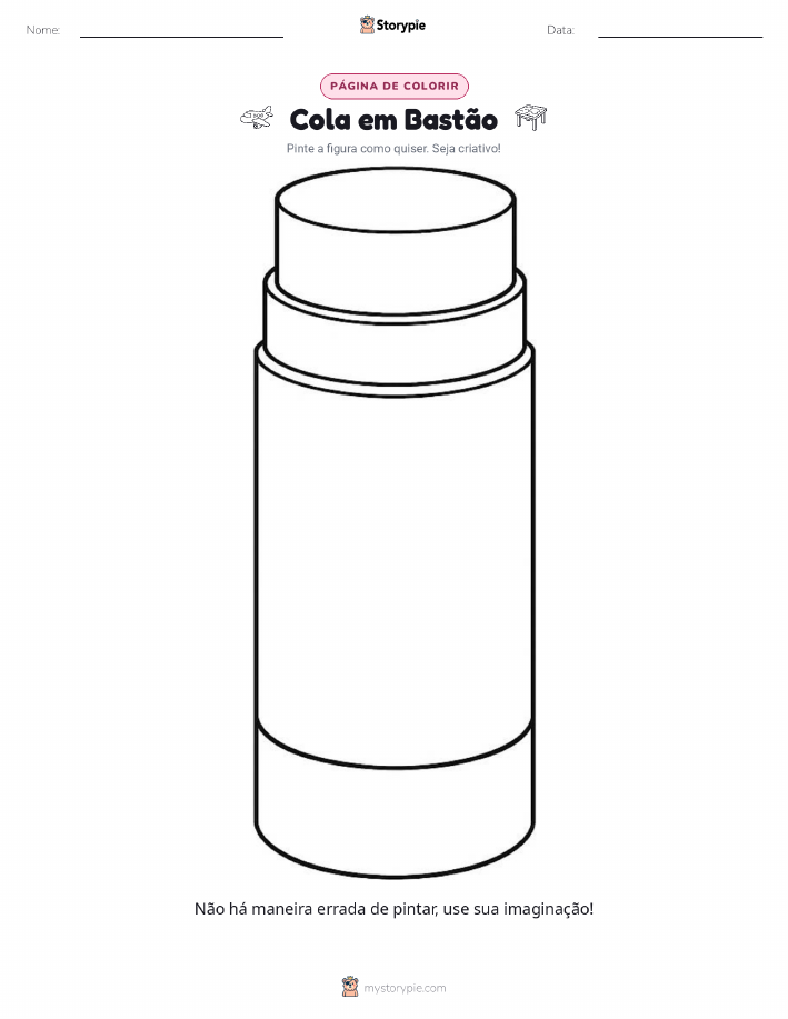 Página para colorir