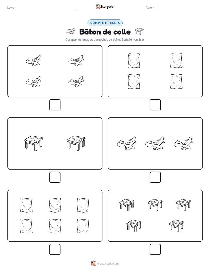Compter & Écrire