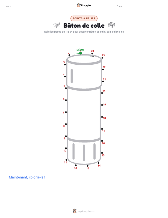 Relie les points