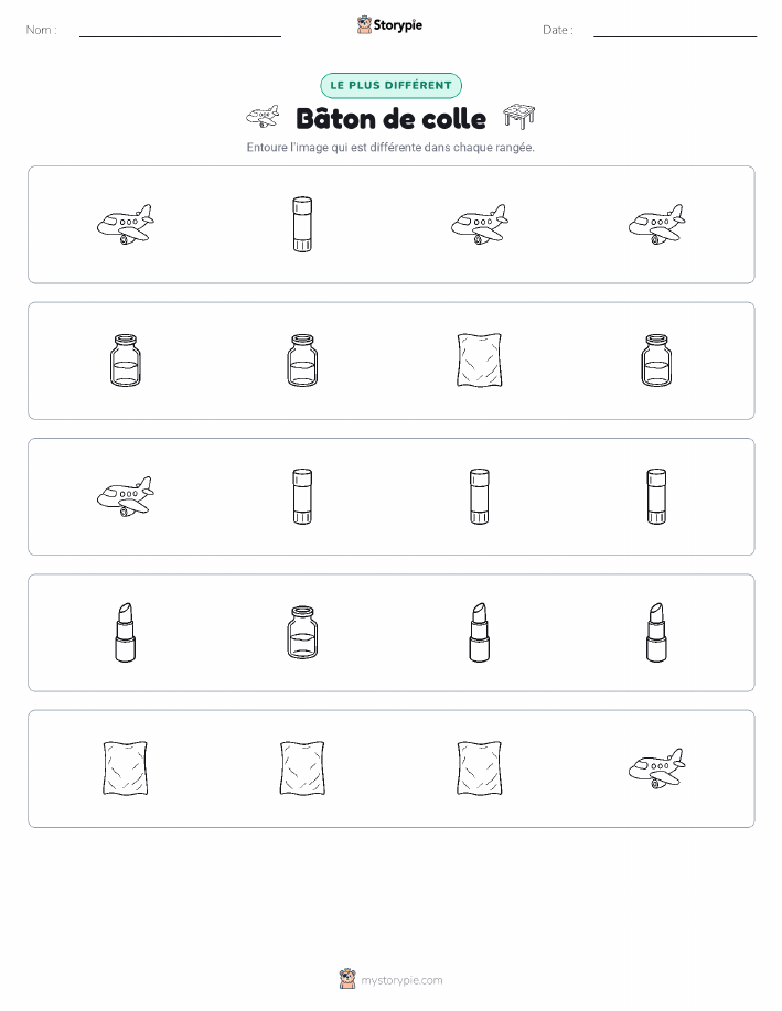 Celui qui ne correspond pas