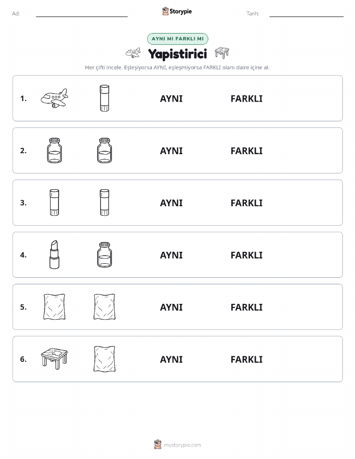 Aynı mı Farklı mı