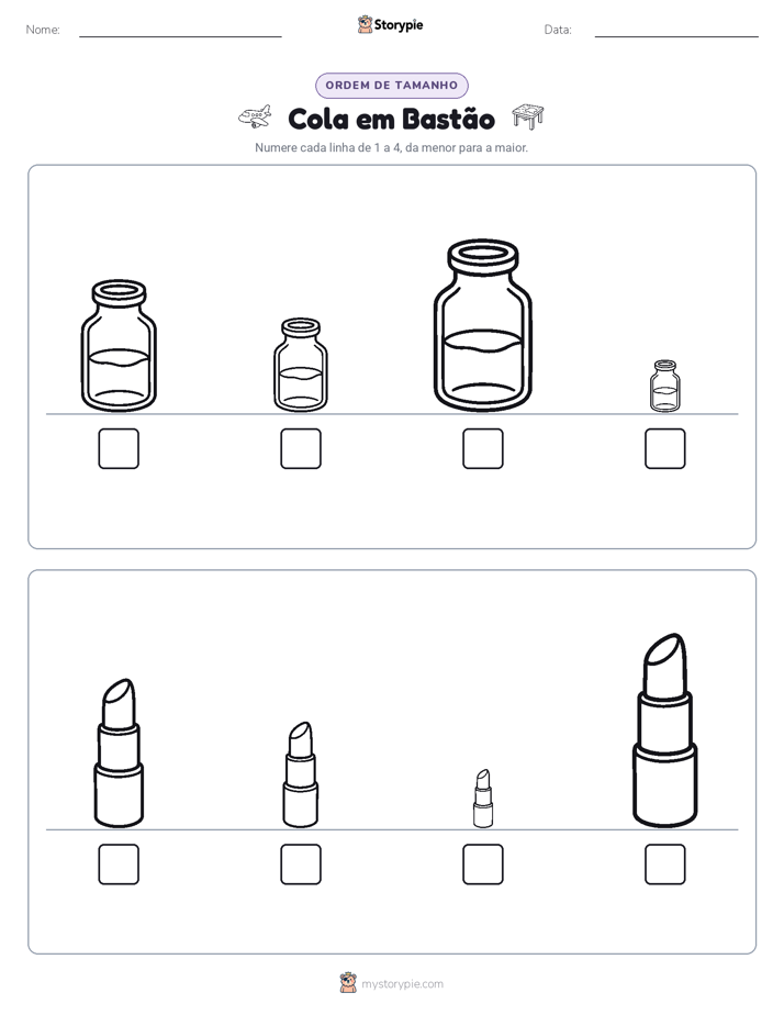 Ordem de Tamanho