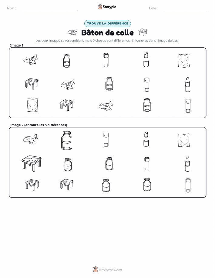 Trouvez les Différences