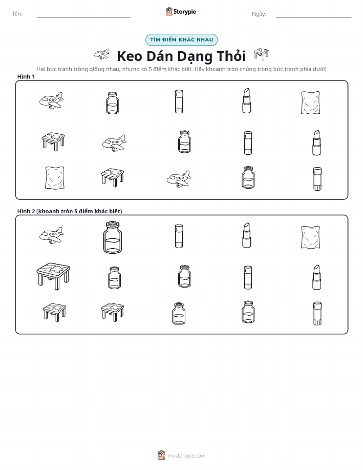 Tìm Sự Khác Biệt