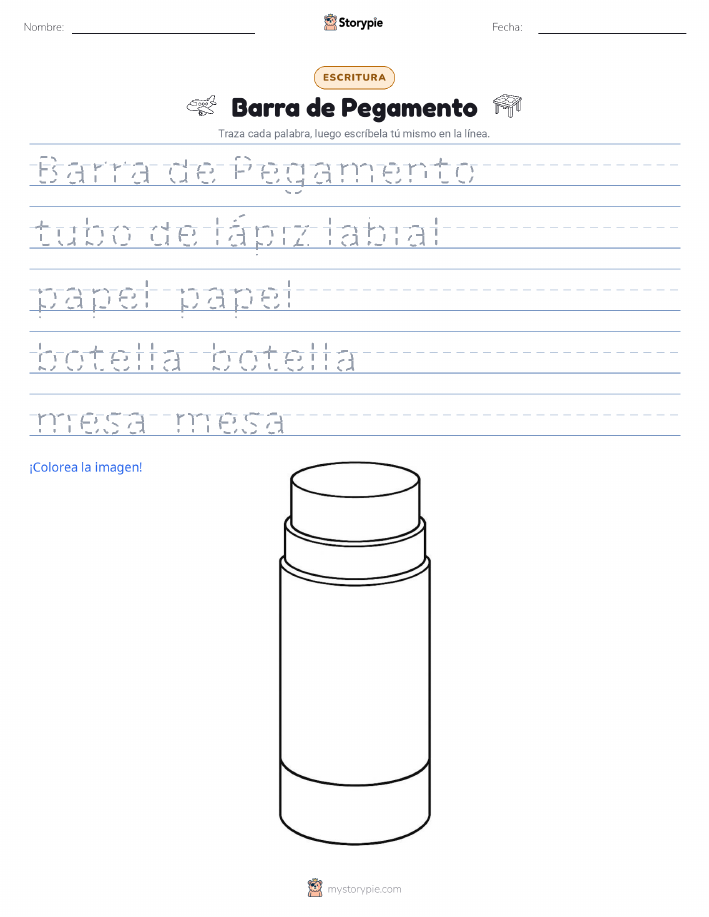 Práctica de Escritura