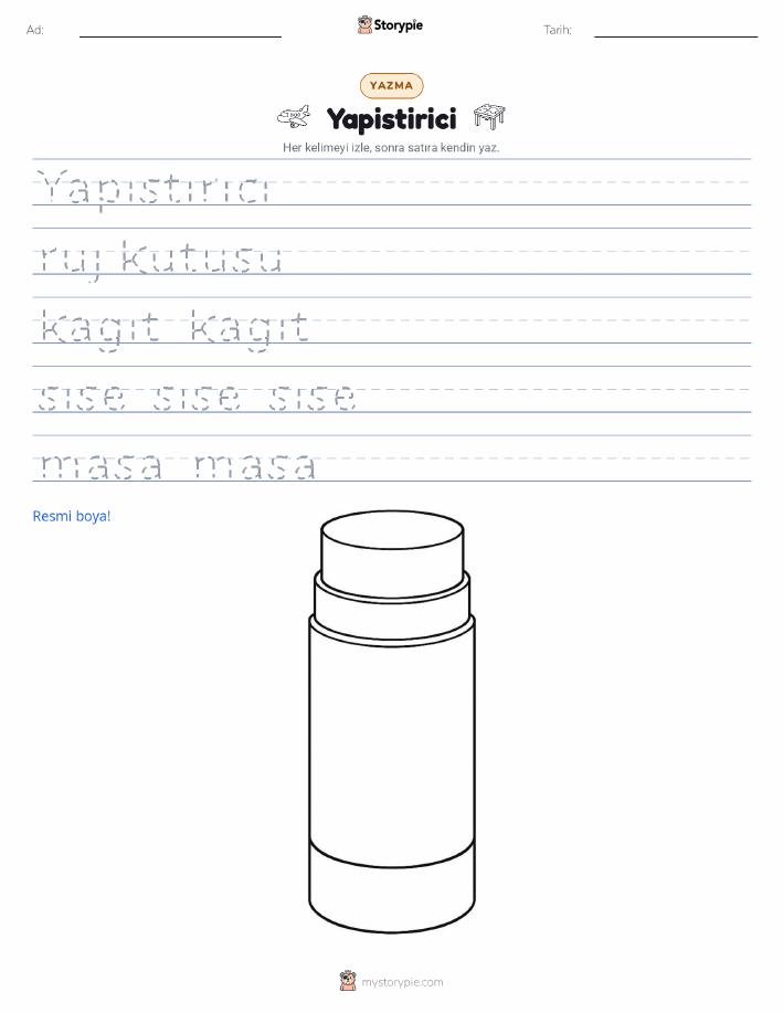 Yazma Pratiği