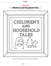 Children's and Household Tales printable worksheet preview